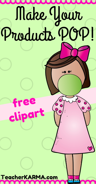 FREE Bubble Gum Kids Clipart