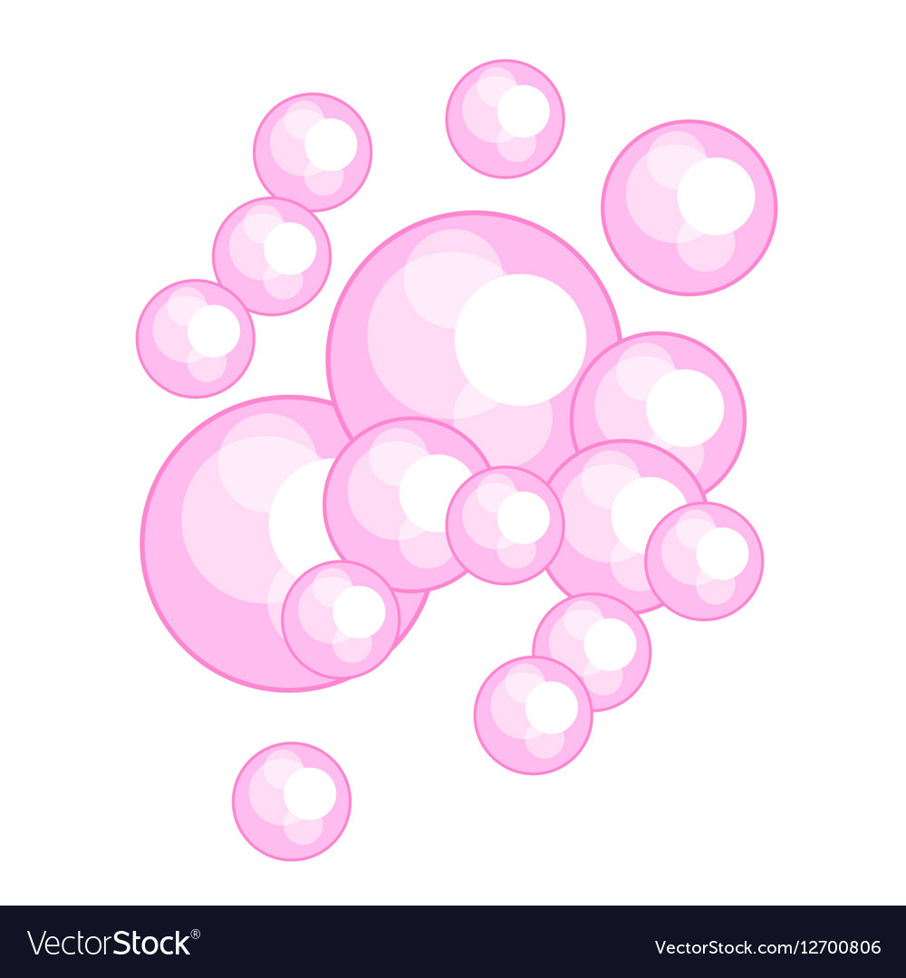 Pink bubble gum.