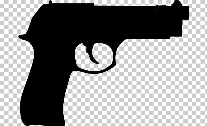 Firearm Pistol Rifle Cartoon PNG, Clipart, Black, Black And