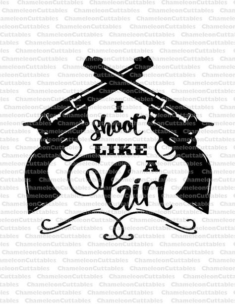 gun clipart girly