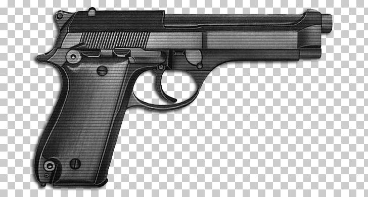 Simple handgun gray.