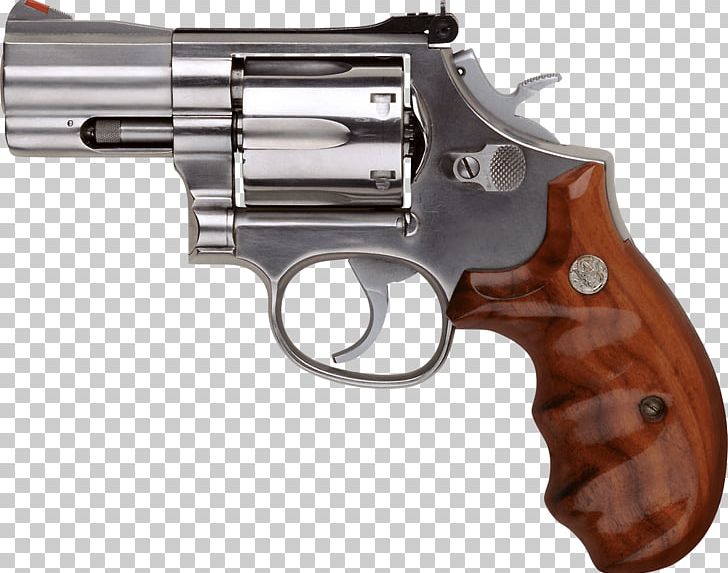 Small revolver handgun.