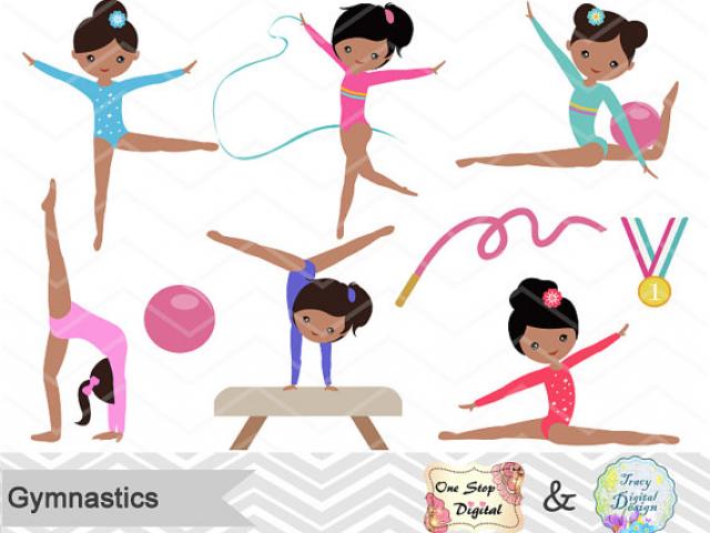Free Gymnast Clipart, Download Free Clip Art on Owips