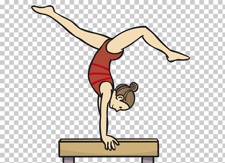 Gymnastics balance beam.
