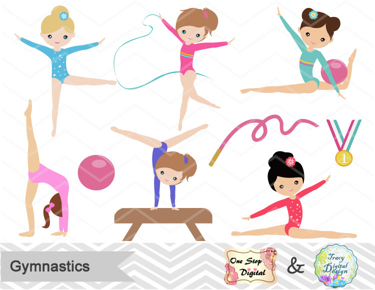 Free Cute Gymnastics Cliparts, Download Free Clip Art, Free