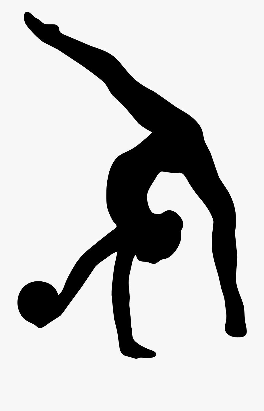 Rhythmic Gymnastics Clipart