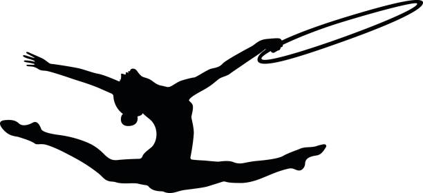 Collection gymnast clipart.