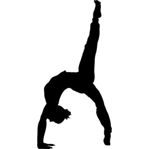 Gymnastics clipart tumbling free images