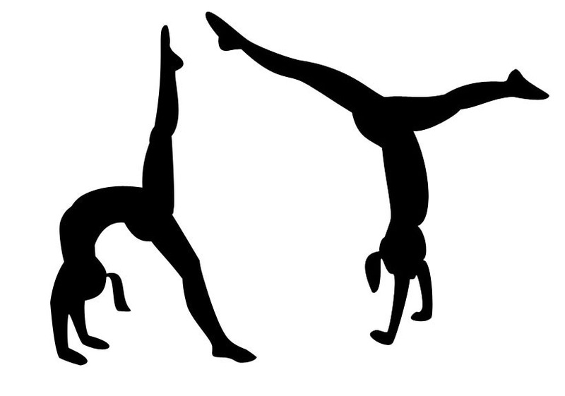 Free Tumbling Gymnastics Cliparts, Download Free Clip Art