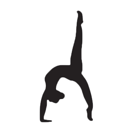 Gymnastics cartoon clip.