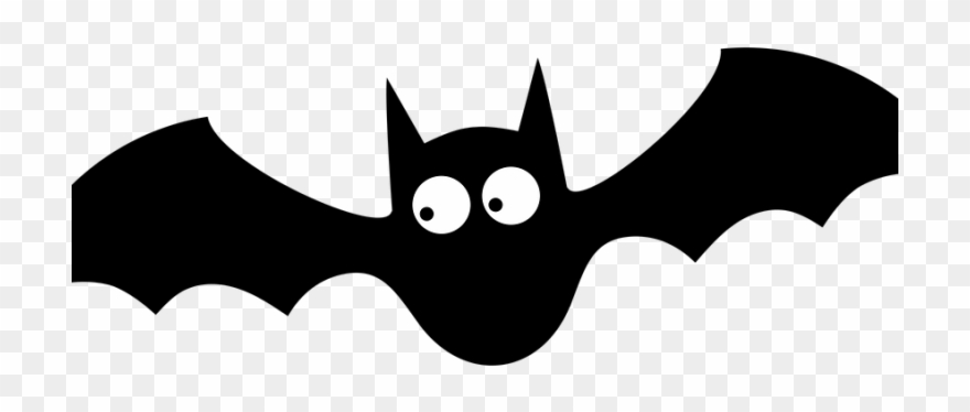 Halloween bats silhouette.
