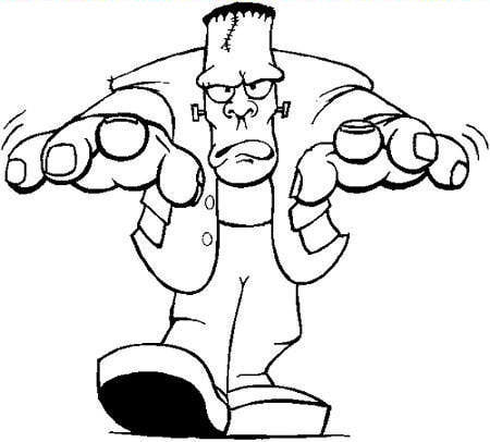 Free Frankenstein Clipart Black And White, Download Free