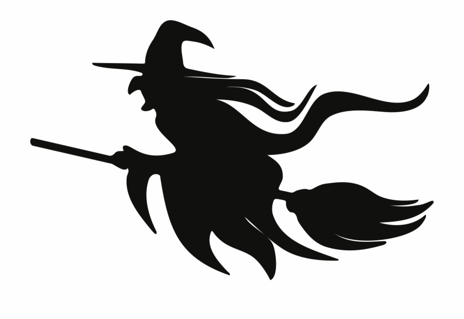 halloween clipart black and white moon