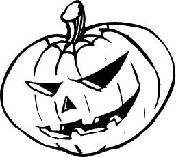 Free Halloween Clipart Black And White