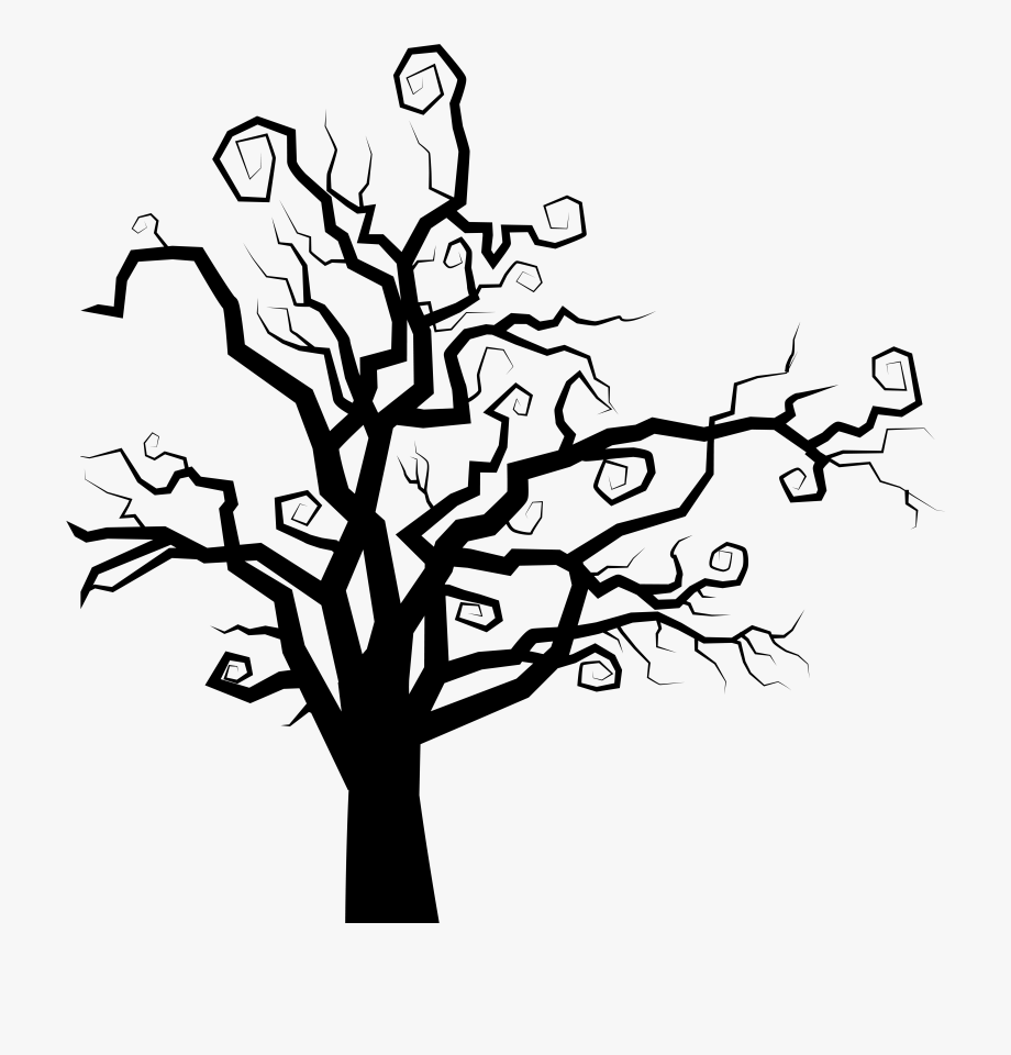 The Halloween Tree Clip Art