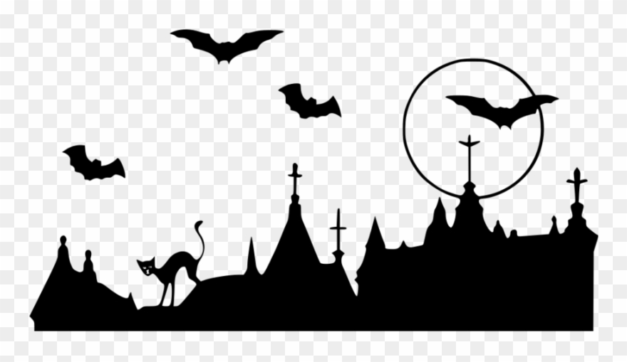 Halloween Clipart Halloween Bat Silhouette