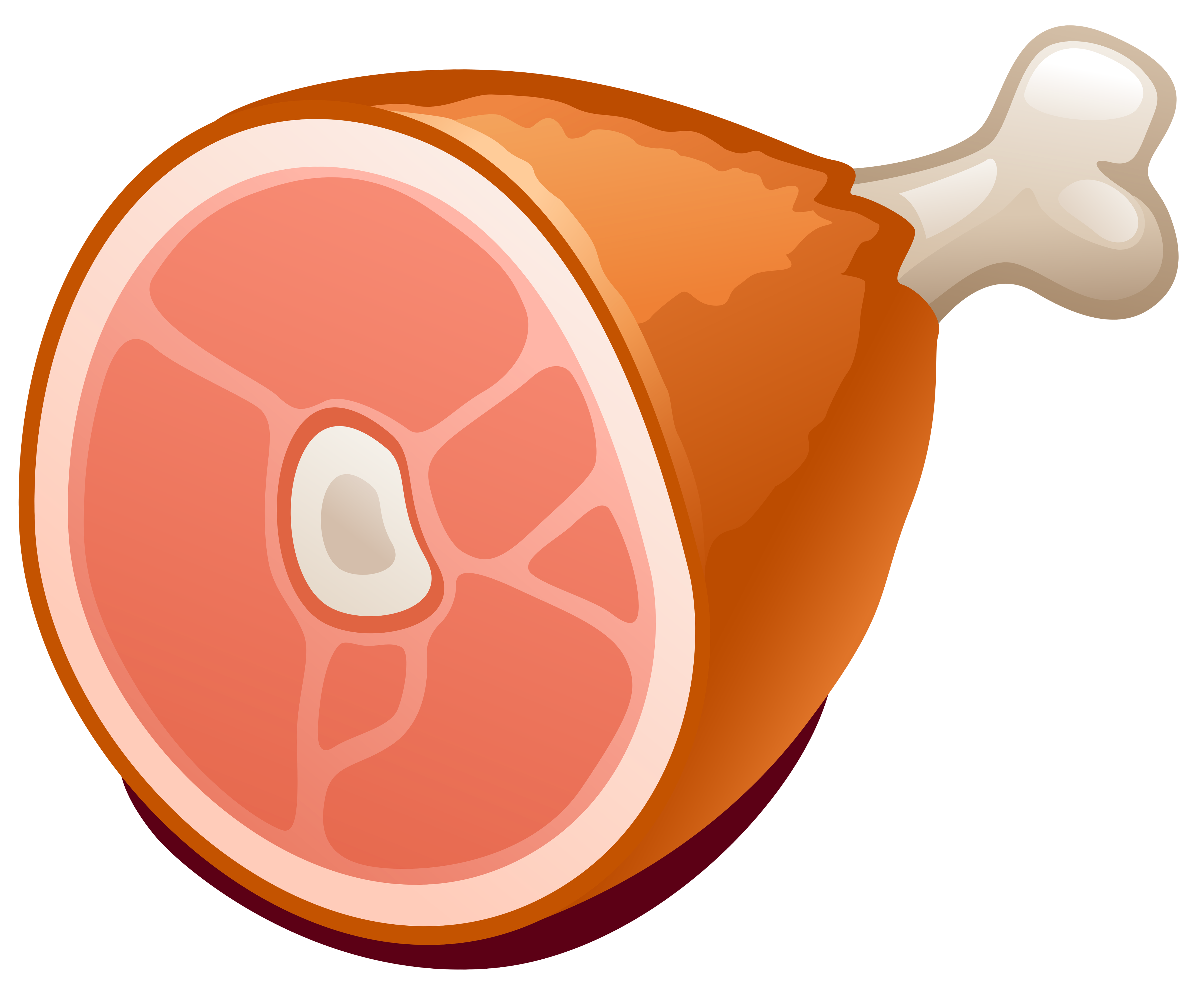 Ham PNG Clip Art Image