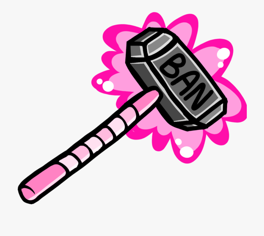 Banned Hammer Png Clipart Free Library