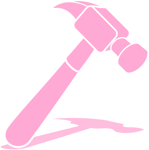Hammer clipart pink, Hammer pink Transparent FREE for