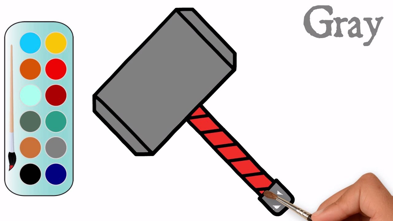 Collection of Thor hammer clipart