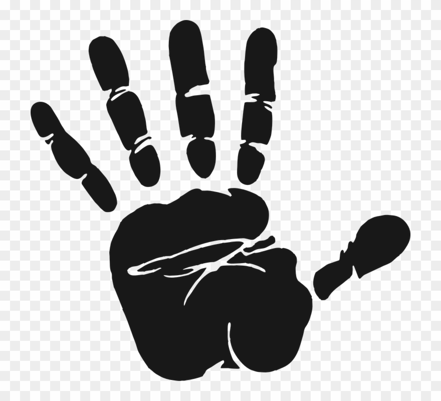 Fingers Clipart Opened Hand