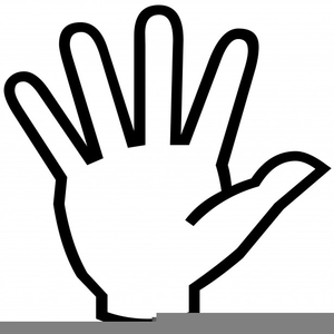 Hands outstretched clipart.