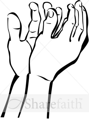 Outstretched Hand Clipart