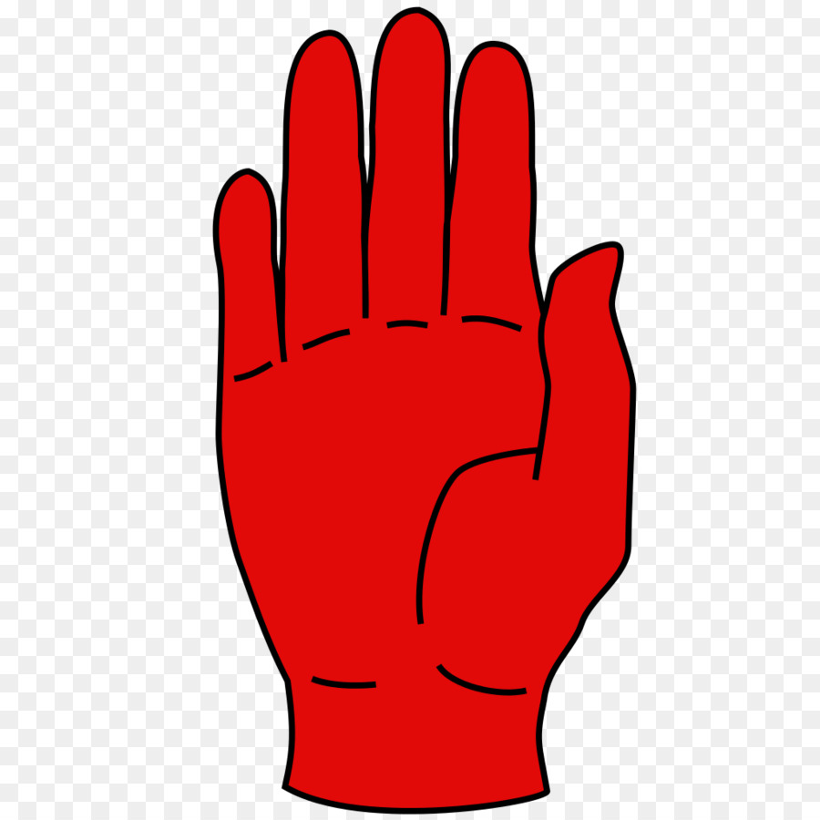 hand clipart red