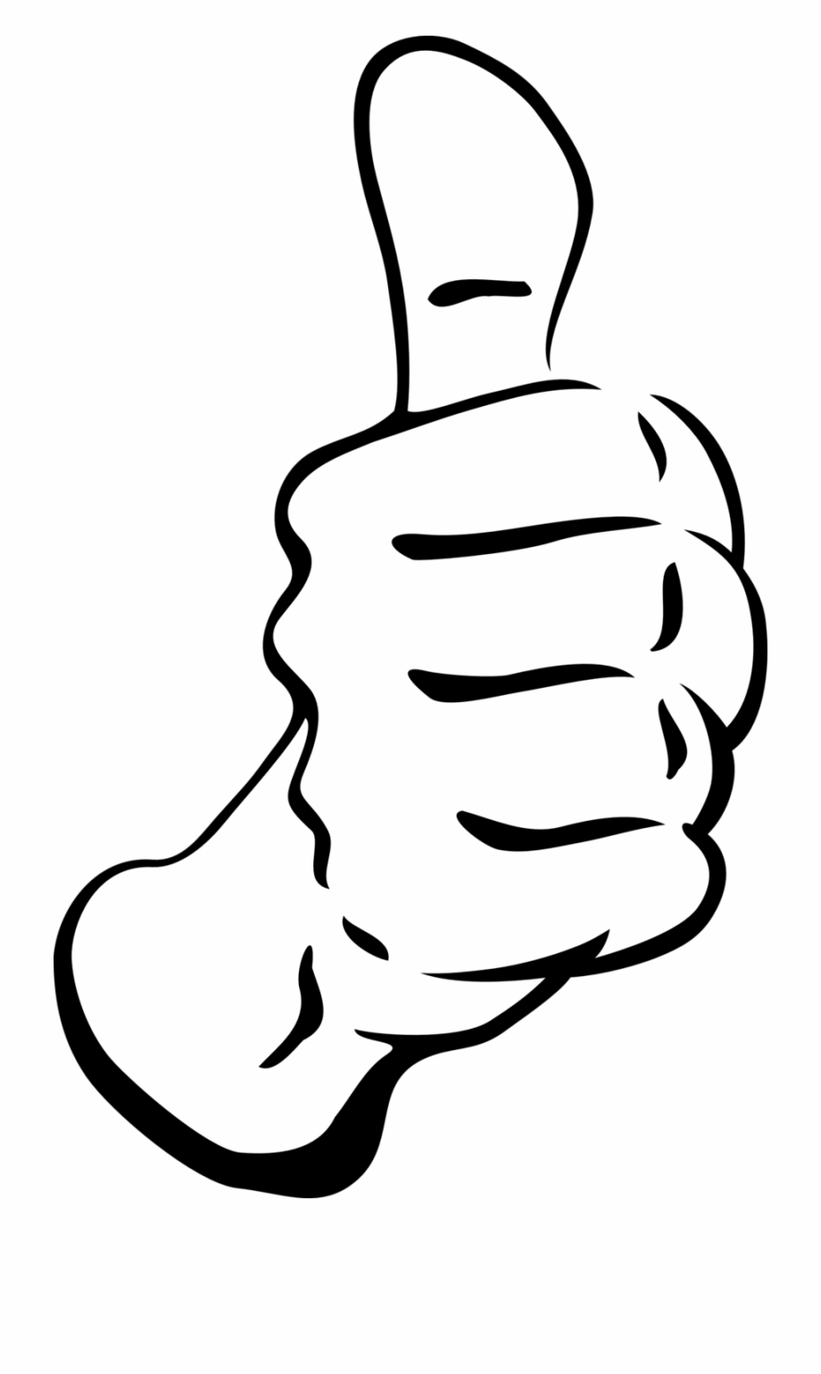 Thumbs Up Transparent Clipart
