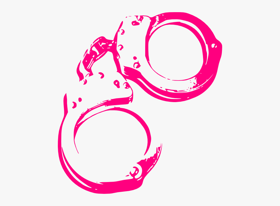 Pink Handcuffs Clip Art