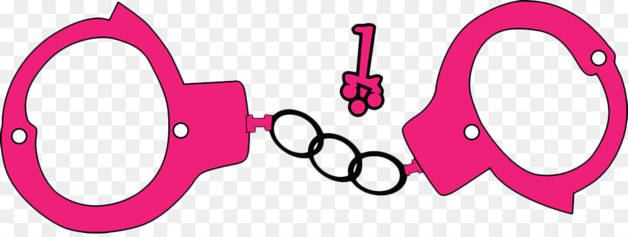 handcuffs clipart pink