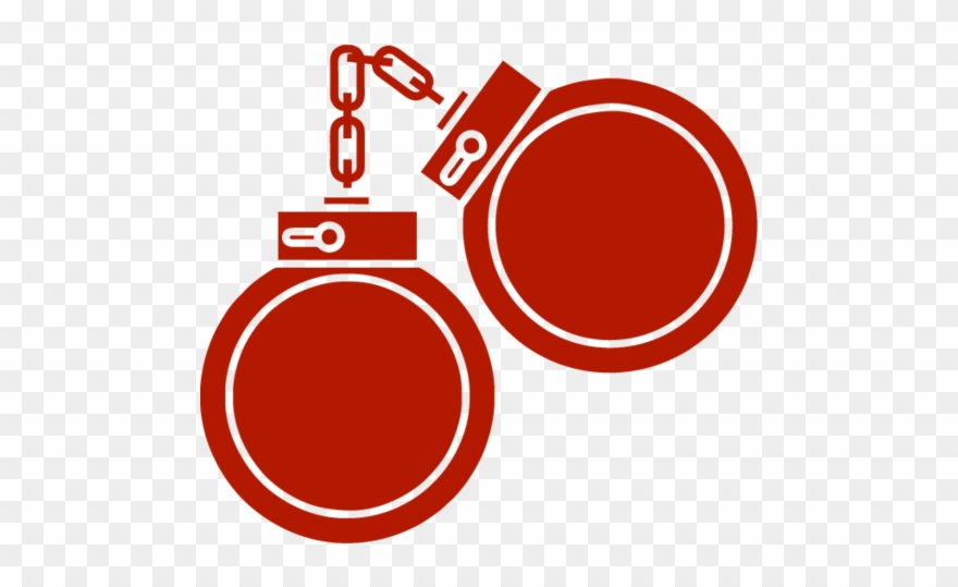 handcuffs clipart red