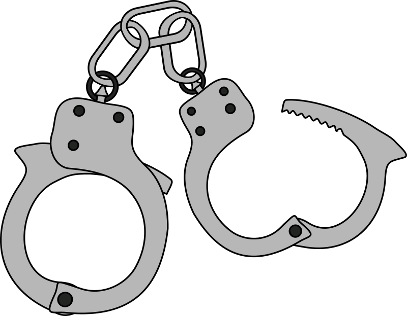 Handcuffs clipart shackles.