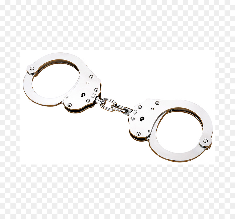 Handcuffs police chain.