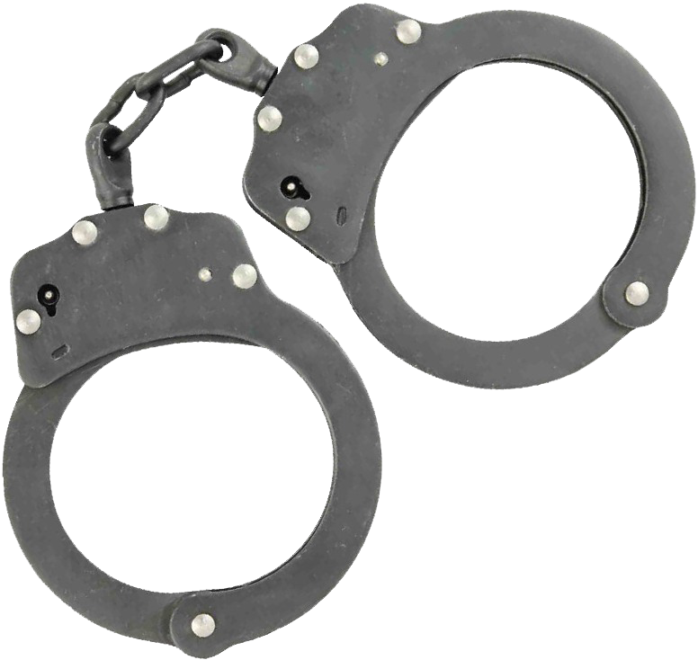 Free handcuffs transparent.