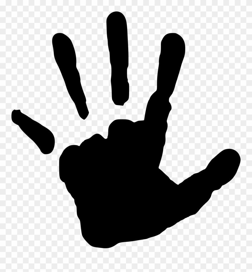 Fingerprint Hand Clip Art Arm Transprent Png