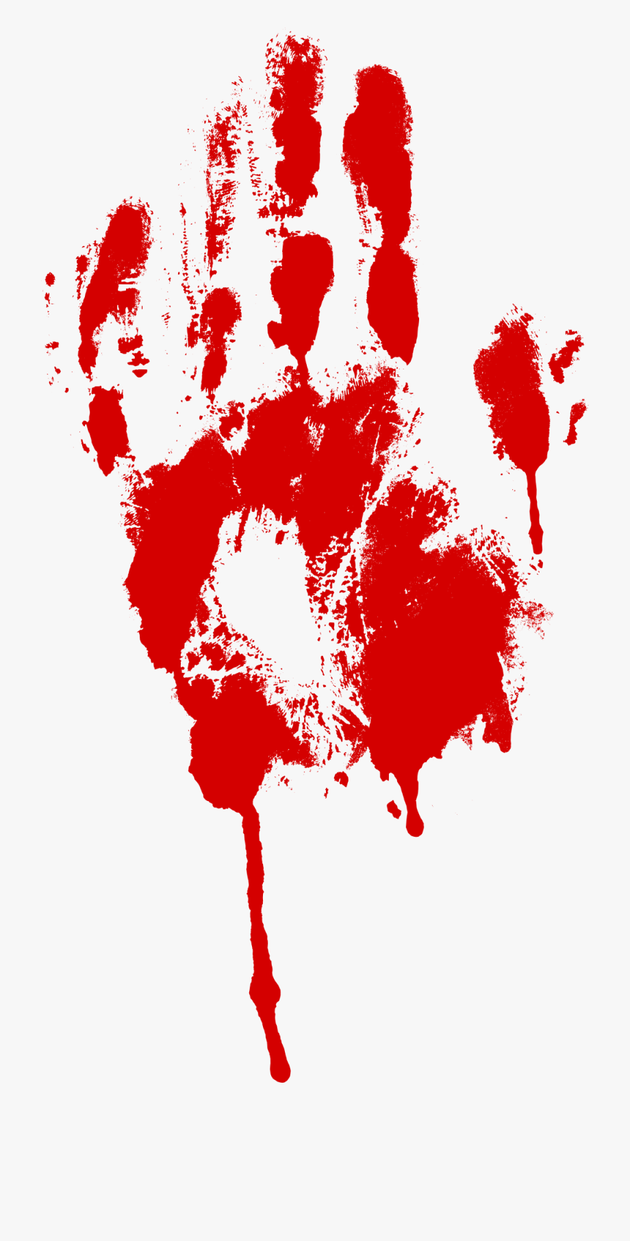 Clipart Freeuse Library Handprint Svg Bloody