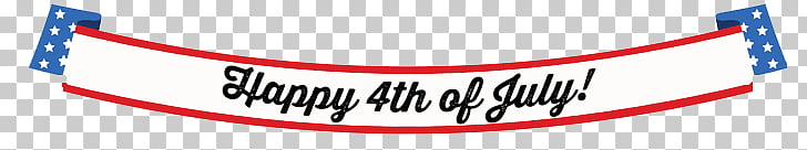 Happy Fourth Of July Long Banner, Happy