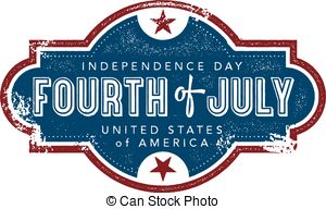 Fourth of july Stock Illustration Images