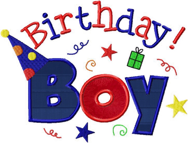 Happy Birthday Boy Clipart