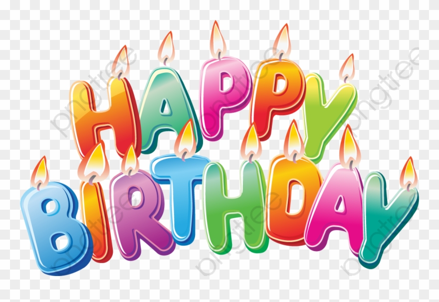 Happy Birthday Clipart Colorful