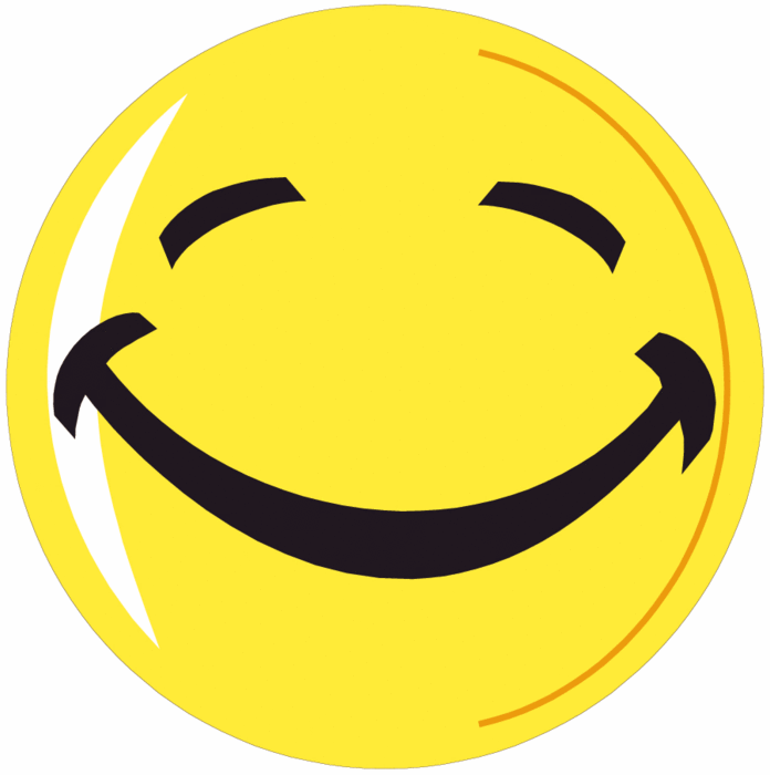 Smiley face clip art animated