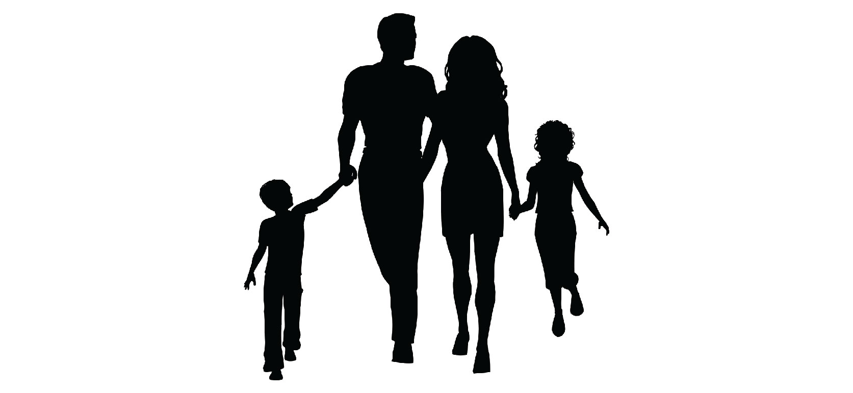 Free Family Silhouette Cliparts, Download Free Clip Art