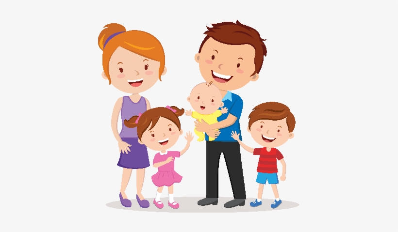Download Free png Happy Family Cartoon Clipart