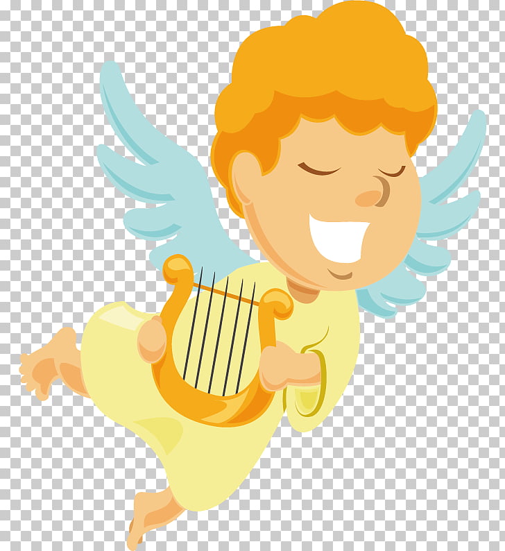 Angel harp little.