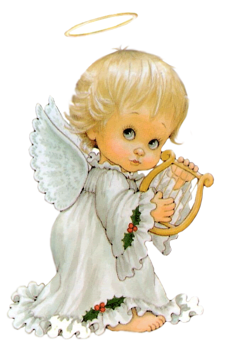 Cute angel with.