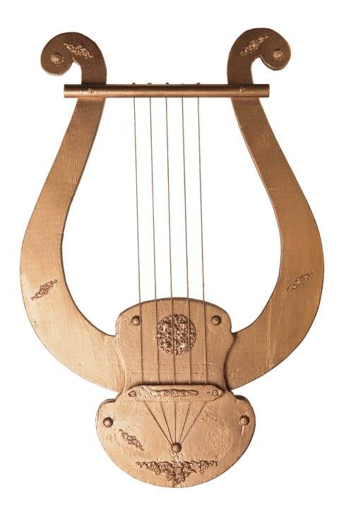 The first lyre.