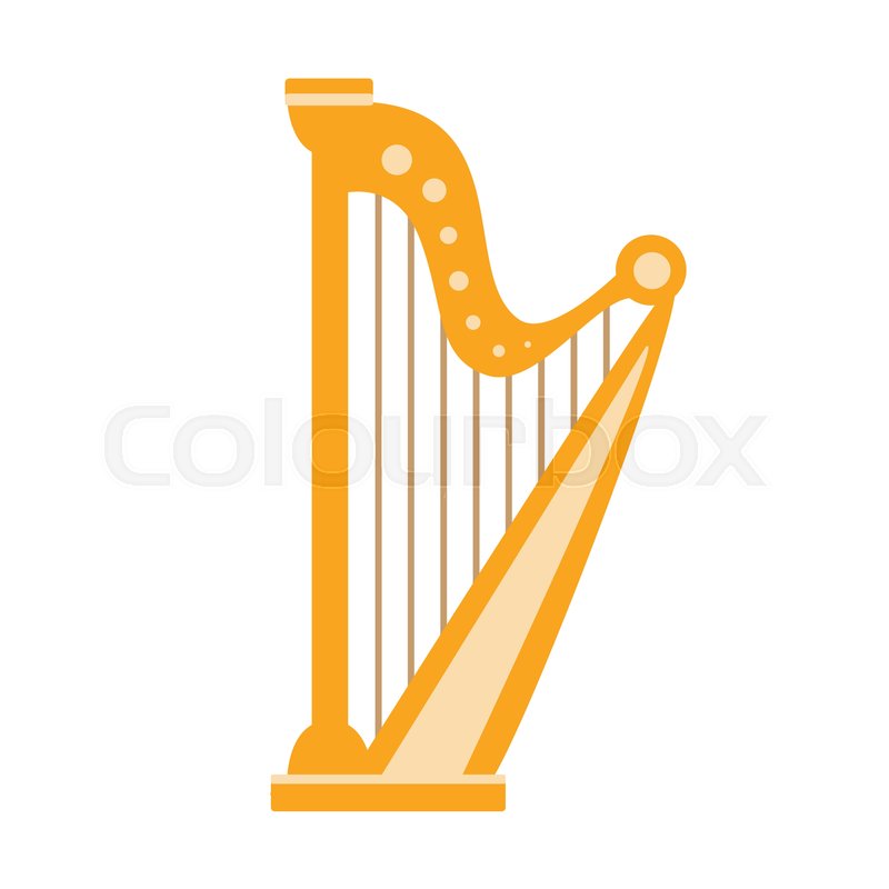 Harp part musical.