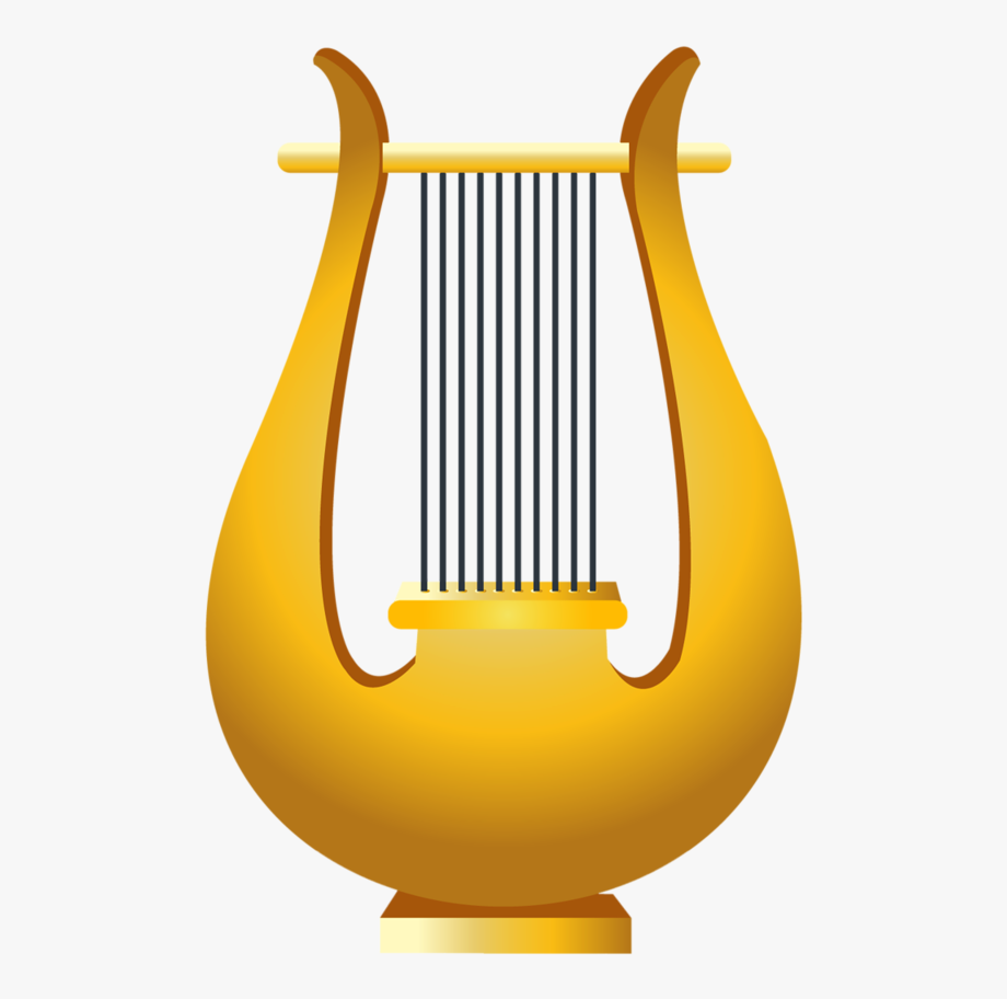 Harp clipart musical.