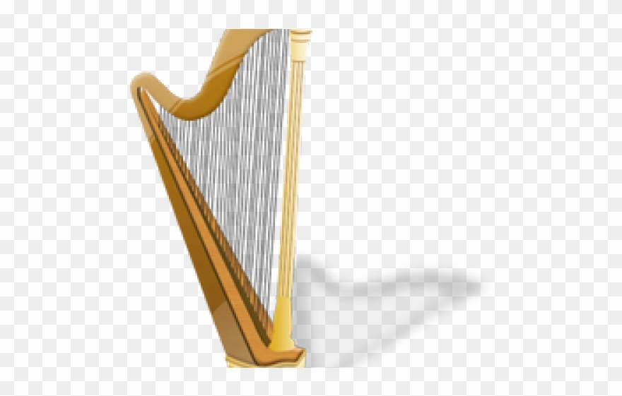 Harp icon clipart.